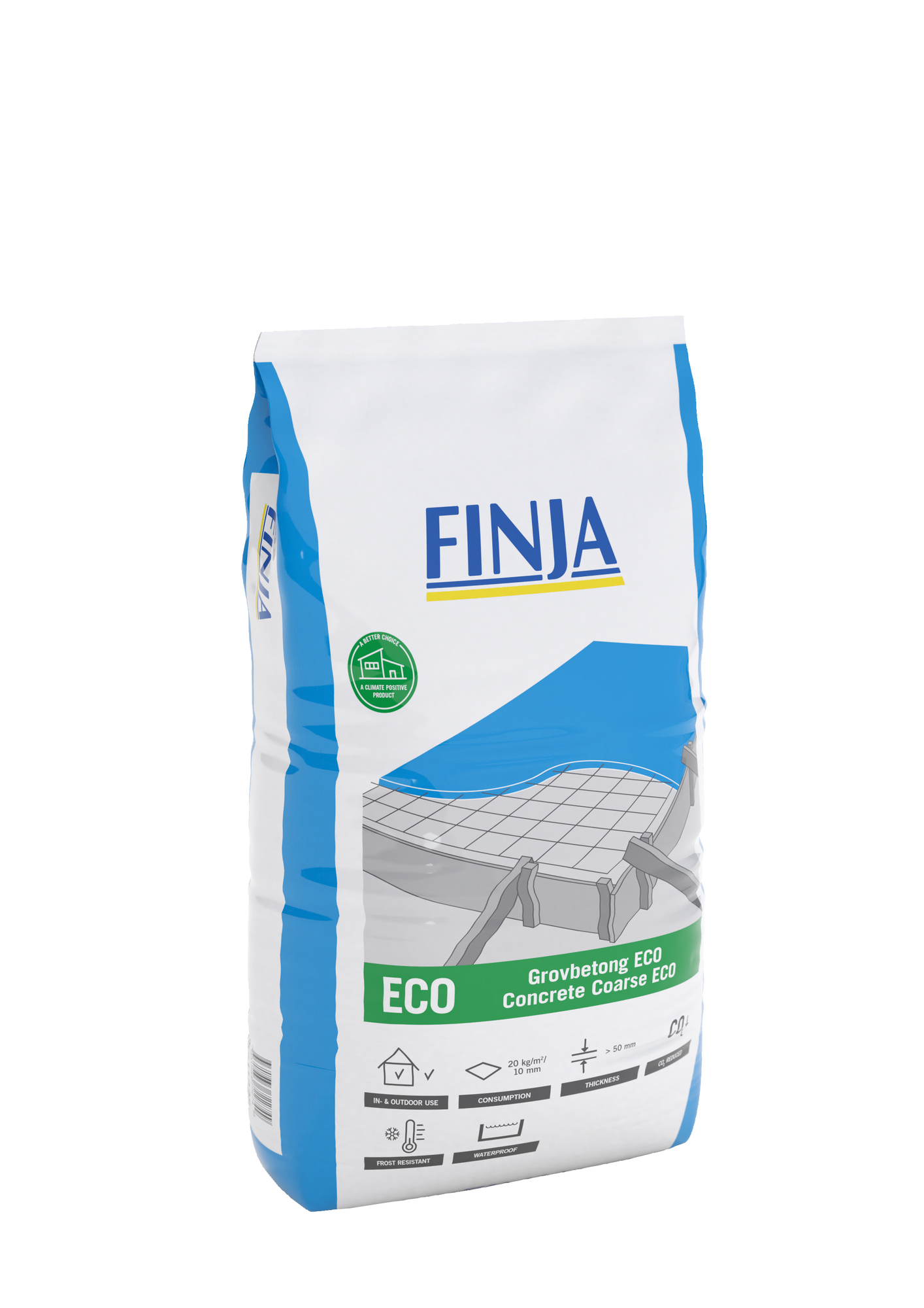 GROVBETONG ECO 25 KG - Finja